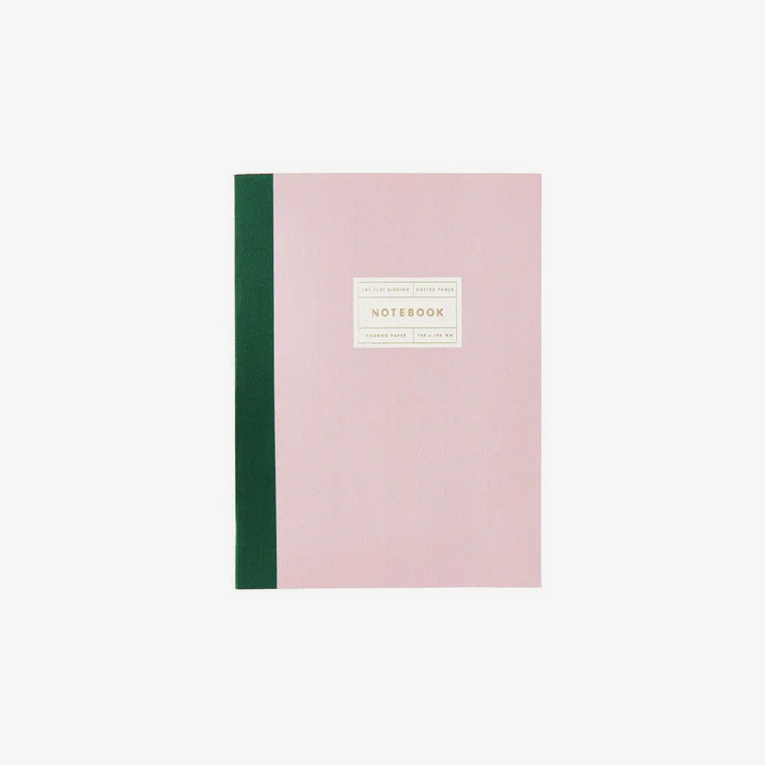 Rico-Design-Notizbuch-dotted-GroesseS-Flieder-80Seiten-100gm2-Goldschnitt-cover-von-vorn