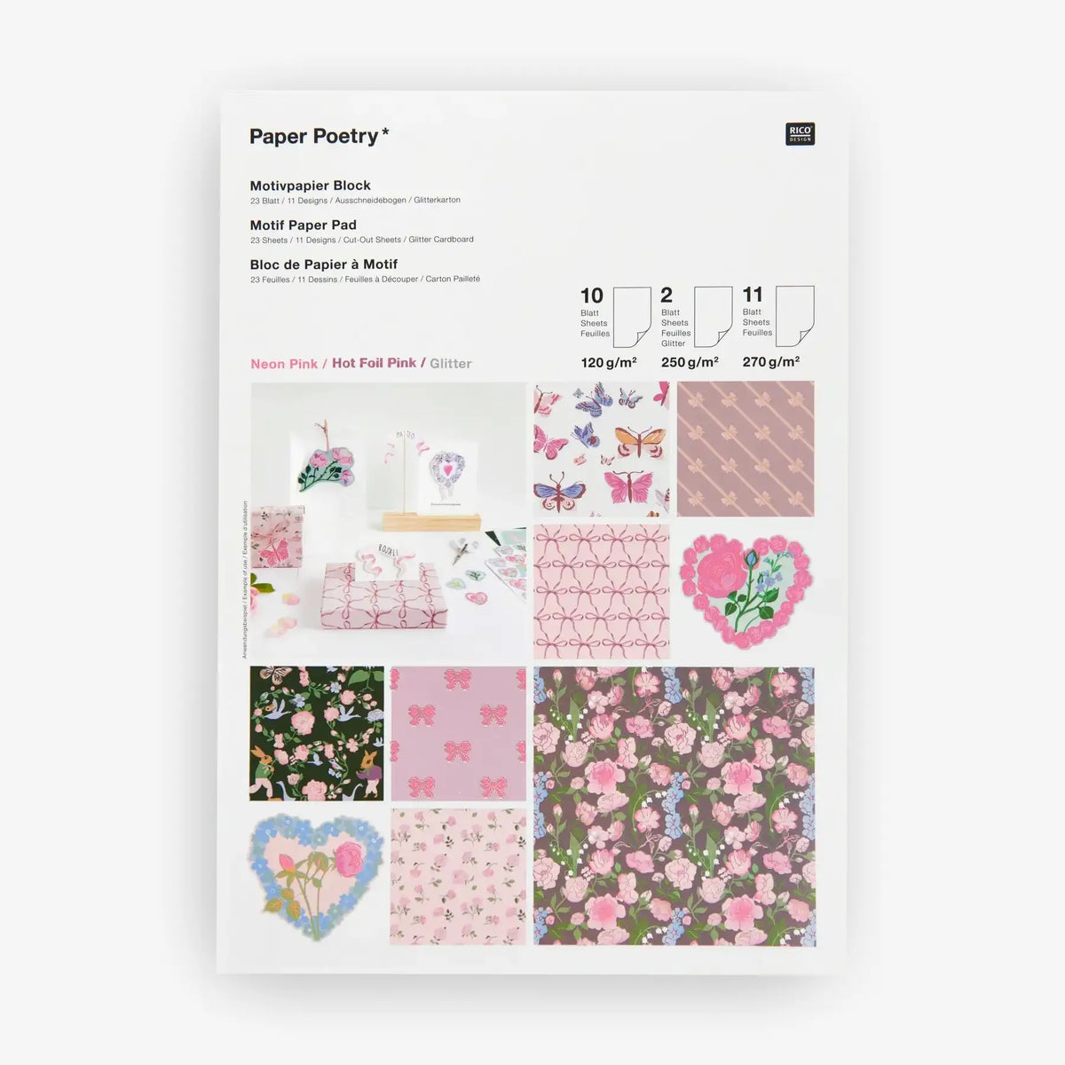 Rico-Design-Paper-Poetry-Motivpapierblock-La-VieEn-Rose-Format_A4_Cover-Block