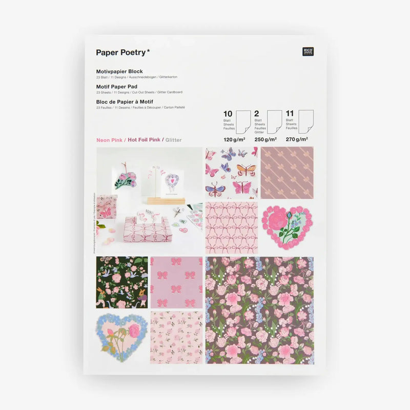 Rico-Design-Paper-Poetry-Motivpapierblock-La-VieEn-Rose-Format_A4_Cover-Block