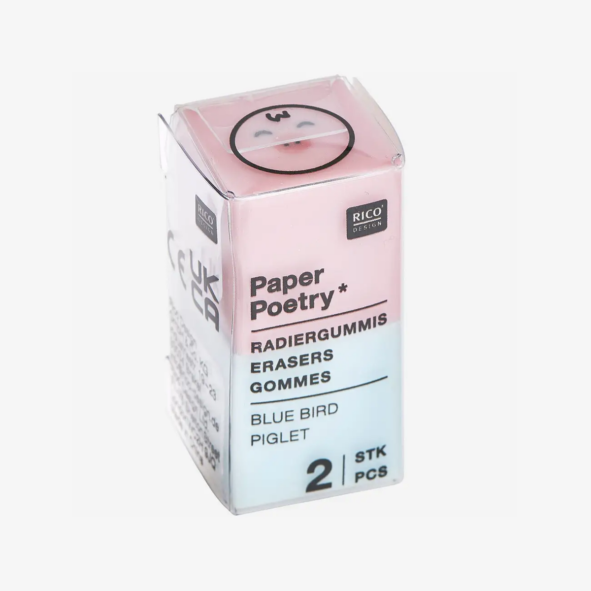 Radiergummis / 2er Set / Chingu / 2x2x2cm