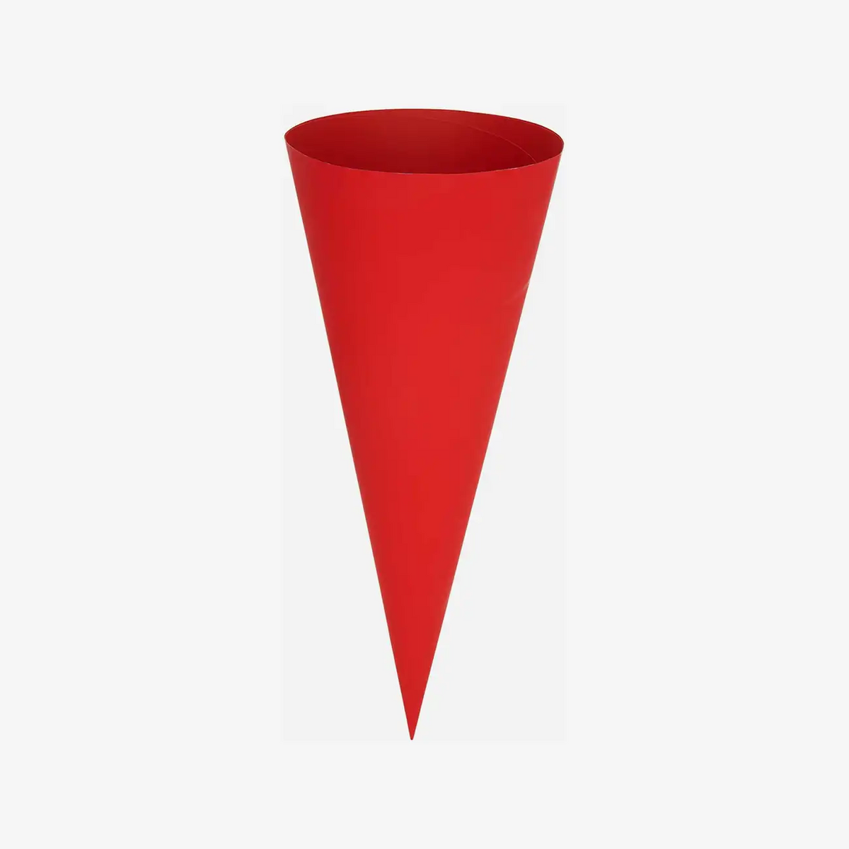 Rico-Design-Schultuete-Zuckertuete-Rohling-Rund-70cm-Rot-Produktansicht