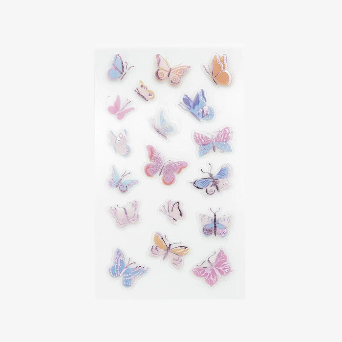 Rico-design-Paper-Poetry-Foliensticker-Schmetterlinge-4Stickerbogen-Produktansicht