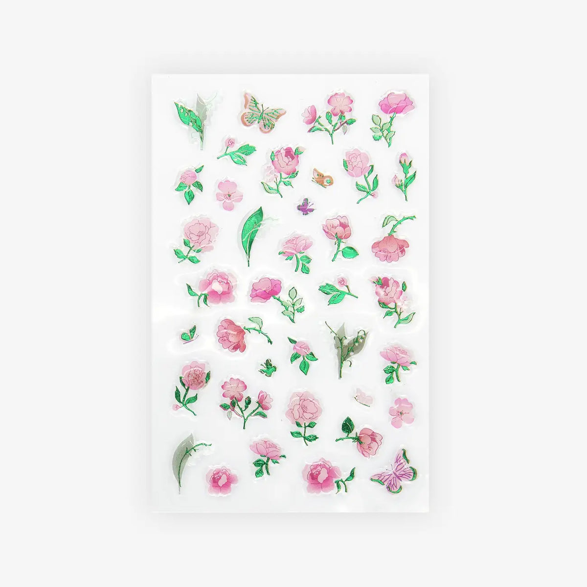 Rico-design-Paper-Poetry-GelSticker-Rosen-1Stickerbogen-Produktansicht