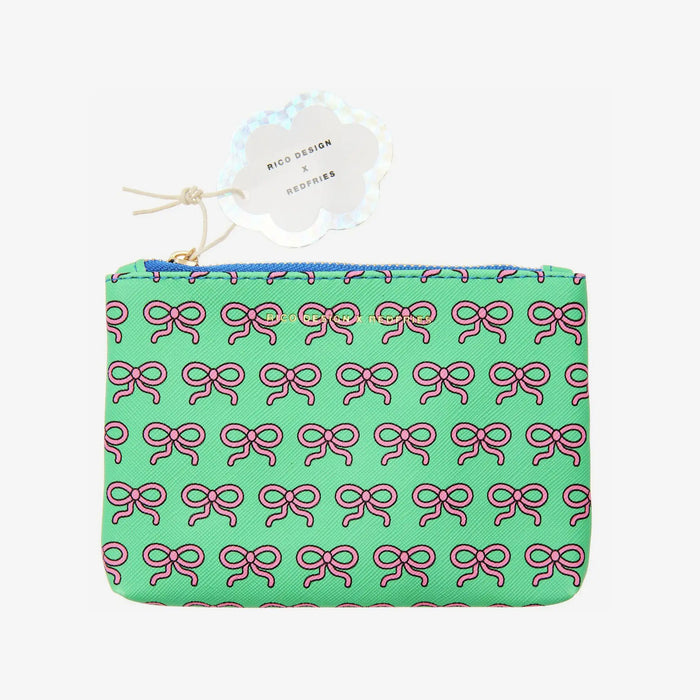 Ricodesign-und-Redfries-Etui-S-Eye-Candy-Schleifen-14x10cm-Produktansicht-mit-Ettikett