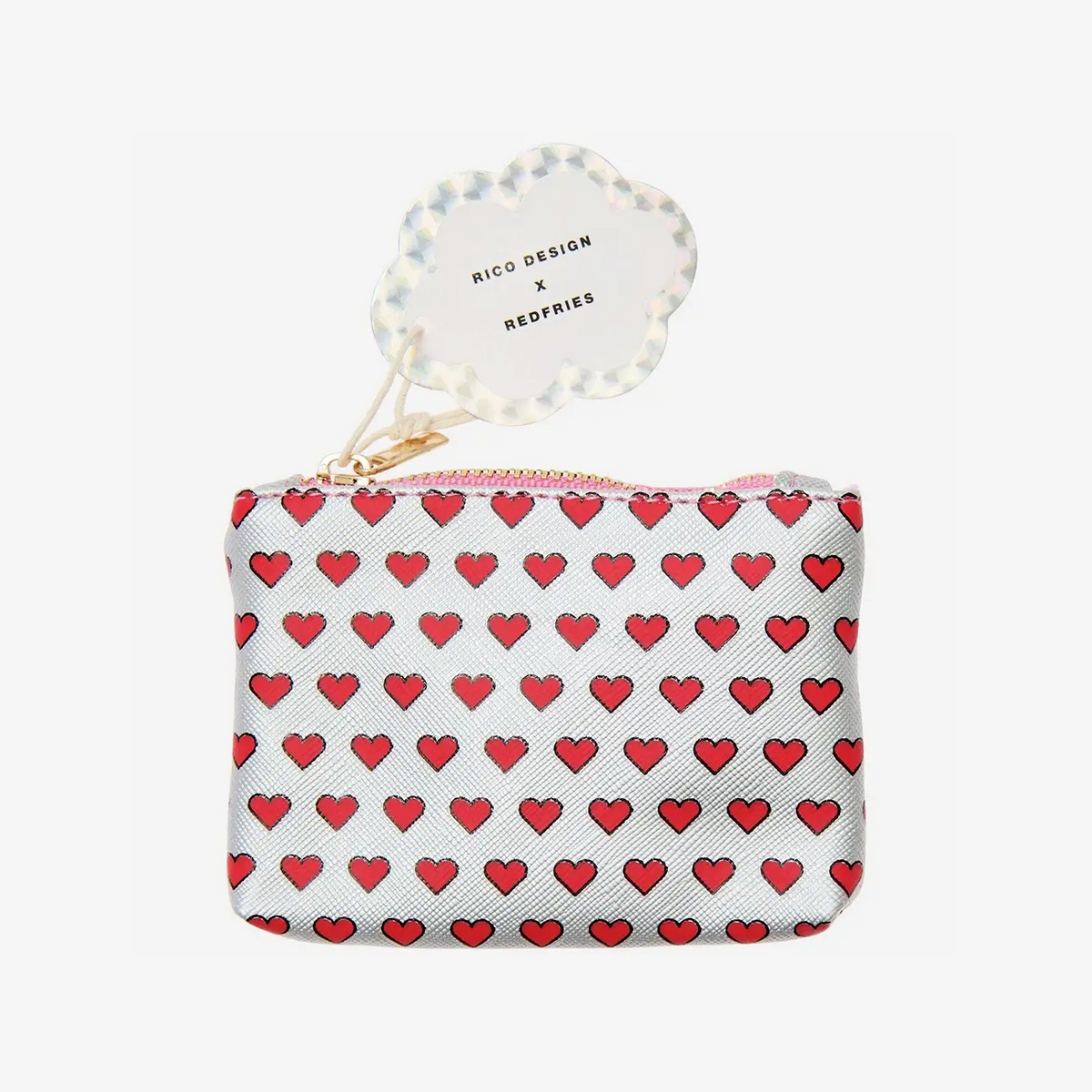 Ricodesign-und-Redfries-Etui-XS-Eye-Candy-Herzen-10_5x7_5cm-Produktansicht-mit-Ettikett
