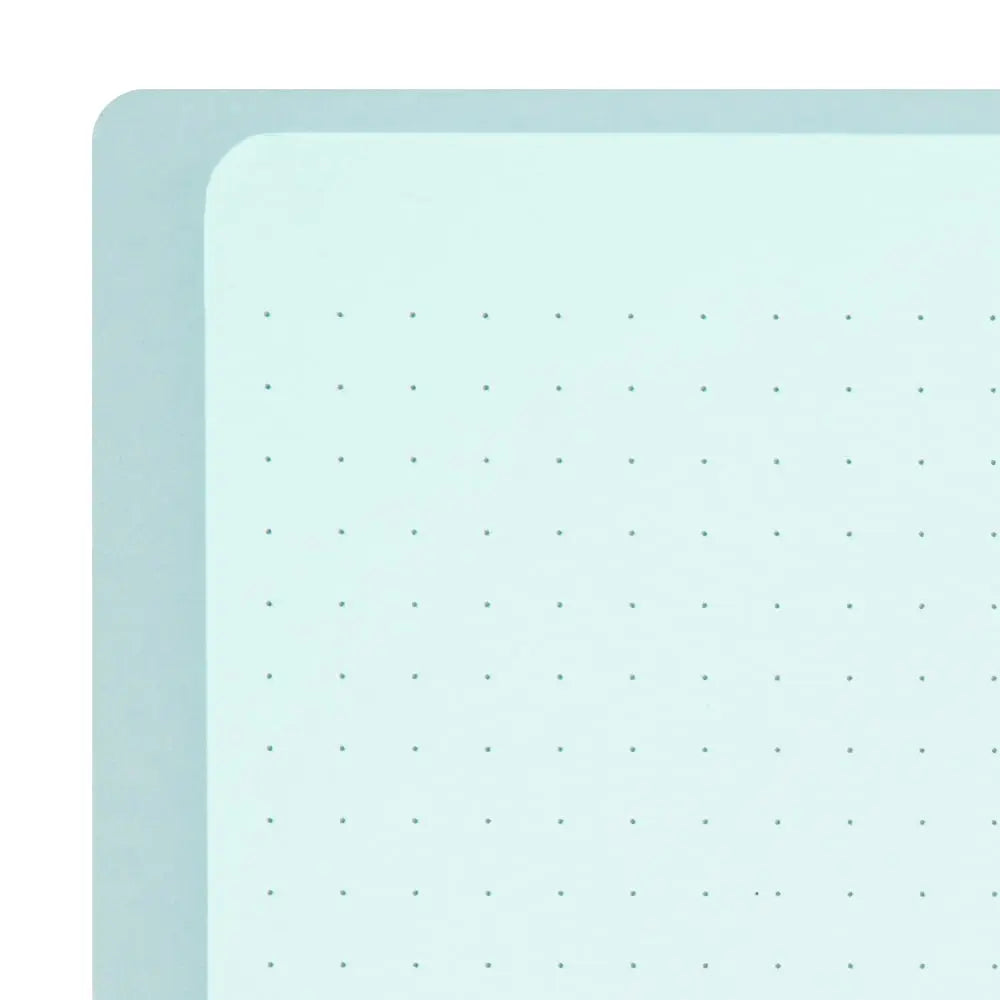 Md Notebook / Ring Notebook / Color Dot Grid / Blue