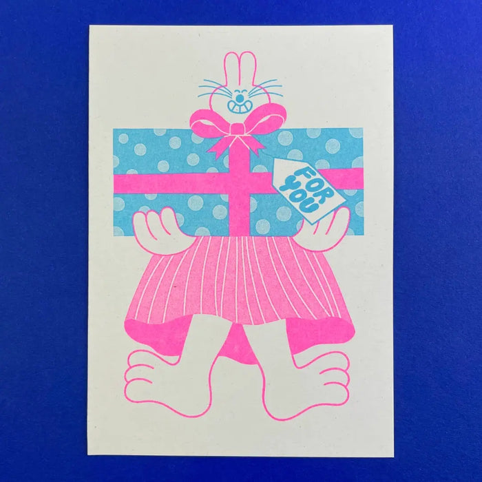 Riso-Klapp-grusskarte-mit-Umschlag-YUK-FUN-Weihnachtsbaum-For-You-Format-A6-Produktansicht
