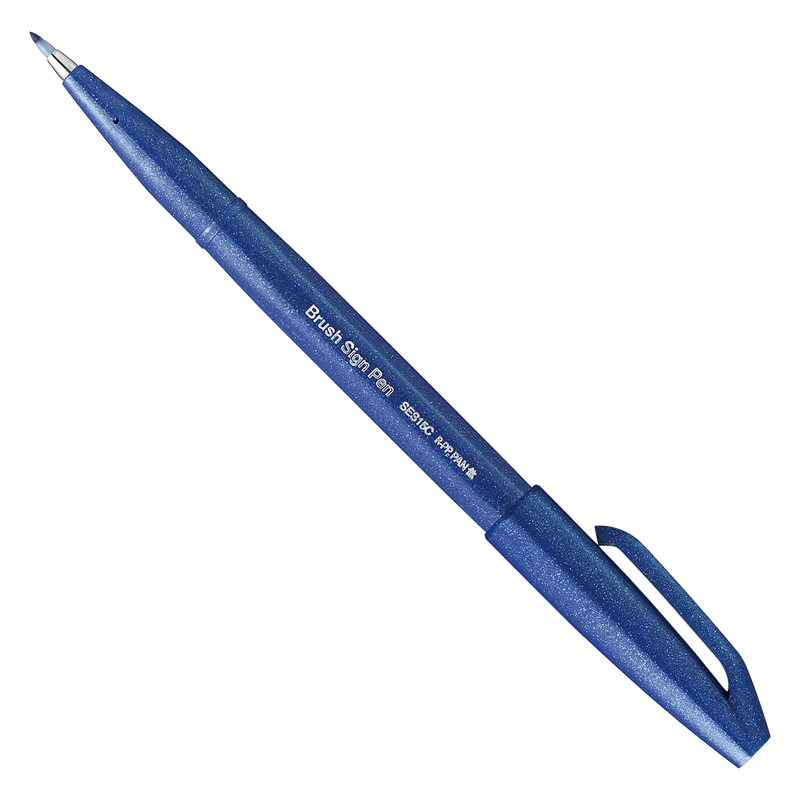 Sign Pen Brush / Blue _ SES15C-C