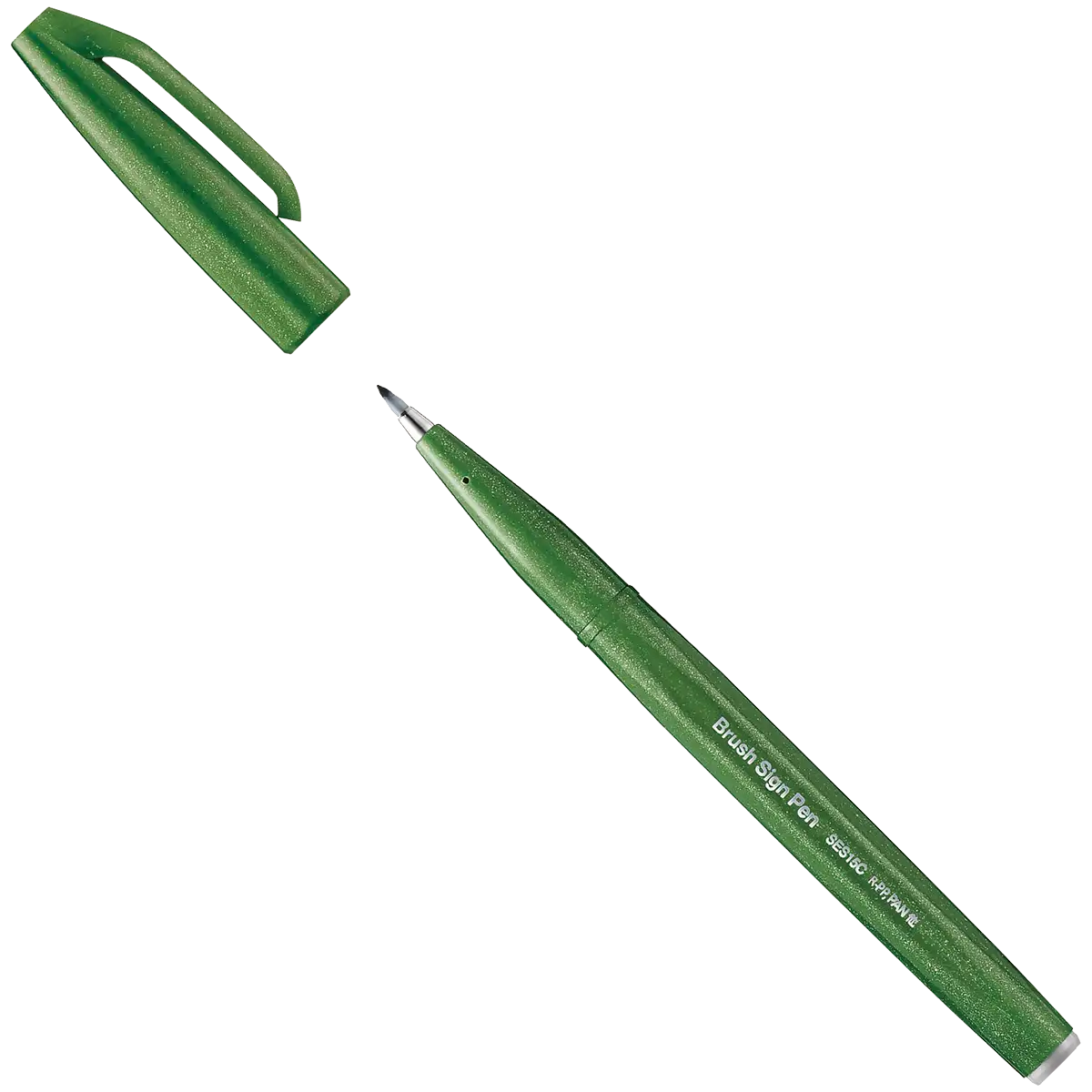 Sign Pen Brush / Olive Green _ SES15C-D2