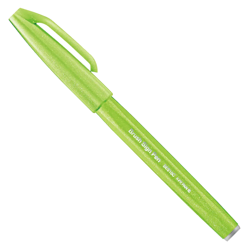 Sign Pen Brush / Light Green _ SES15C-K