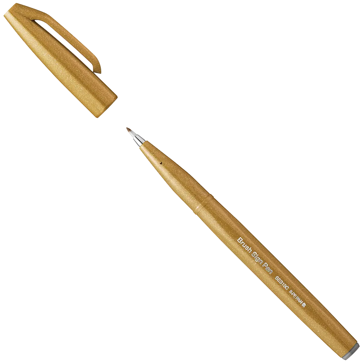 Sign Pen Brush / Yellow Ochre _ SES15C-Y