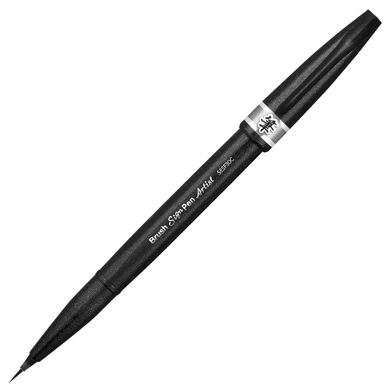 Sign Pen Artist / Brush Pen / Pinselstift / grau