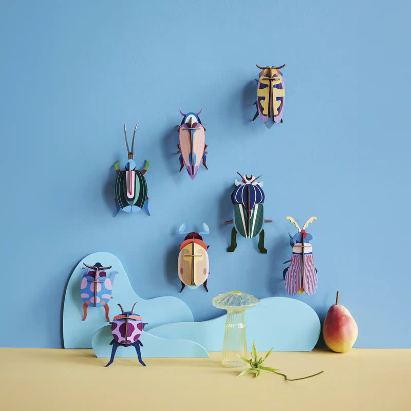 Violet Click Beetle / 3D Objekt