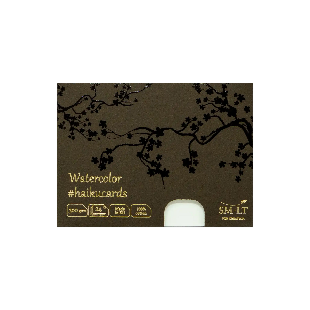 Haikucards / 100% Cotton Aquarell Cards  / 300 g/m² / 24 Blatt / A6 / kaltgepresst