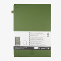 Sakura-Notizbuch-Liniert-140g-80Blatt-cover-Pine-Needle-Format-A4-Cover-hinten-Produktansicht