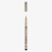 Sakura-Pigma-Micron-003-Fineliner-Schwarz-Stift-offen-mit-Stiftekappe-Produktansicht