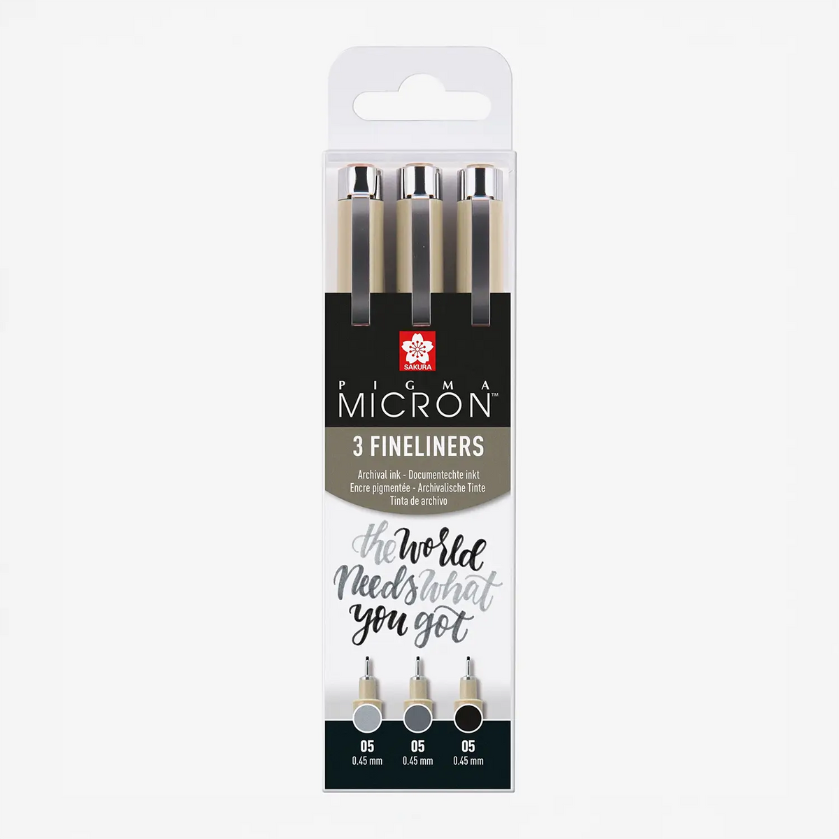 Sakura-Pigma-Micron-Set-3-Fineliner-Schwarz-Kaltgrau-Kaltgrau-hell-Strichstaerke-05-Produktansicht-Verpackung