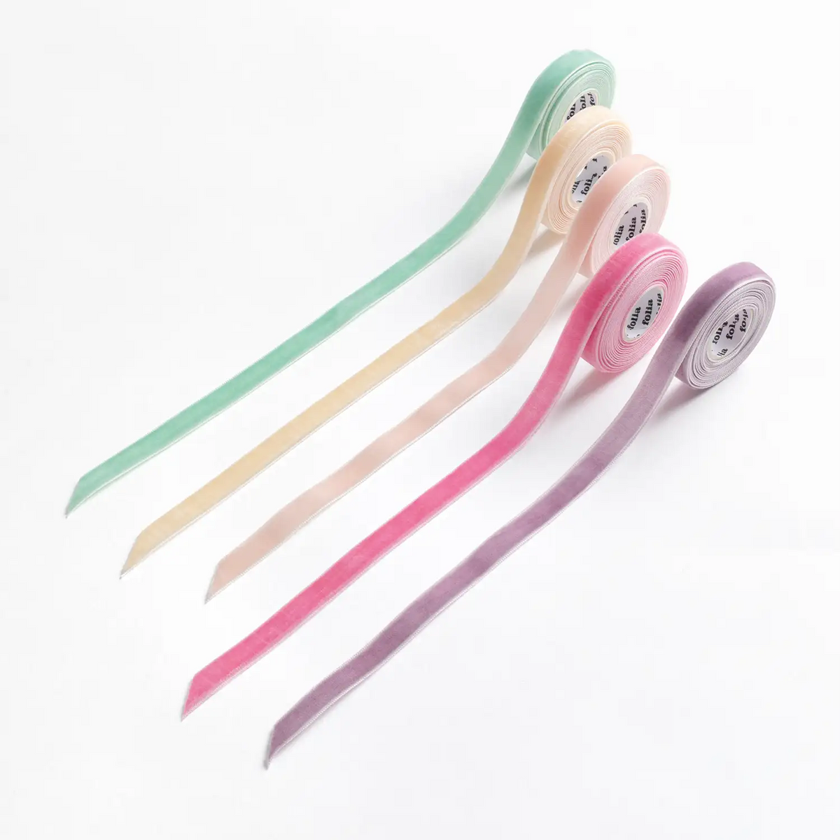 Samtbaender-PAstell-5Farben-sortiert-10mm-x-2-Meter-Produktansicht