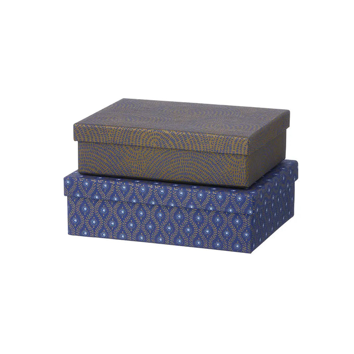 Schachtel / Oblong Box / Zen Indigo