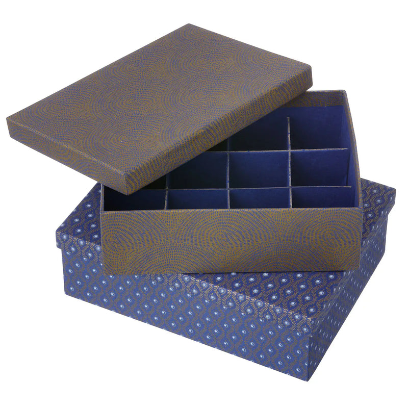 Schachtel / Treasure Box / divider Zen Indigo