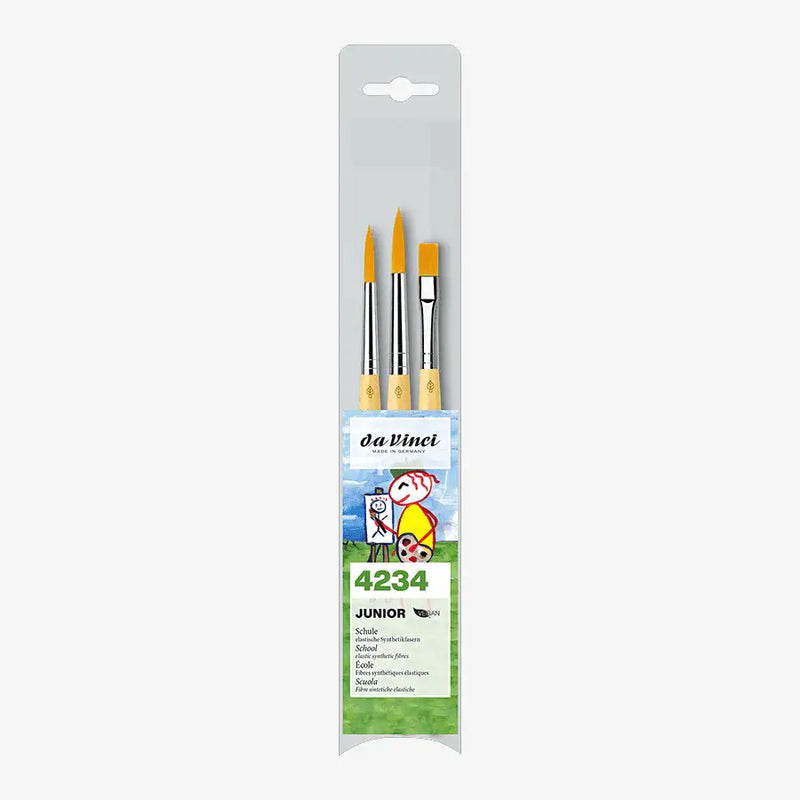 Pinsel Set / da Vinci JUNIOR SYNTHETICS-SET / Serie 4234