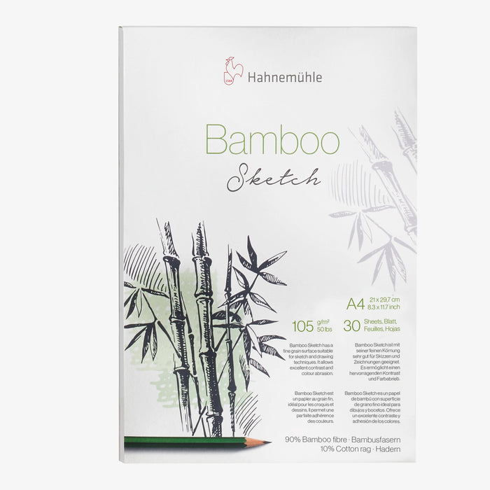 Skizzenblock-105grm-Hahnemuehle-Bamboo-Sketch-30blatt-A4-Cover-Front-Produktansicht