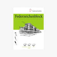 Skizzenblock-Federzeichenblock-HAhnemuehle-_250grm_-Naturweiss-_extrem-_glatt-10-Blatt-A4-Produktansicht-cover-vorn