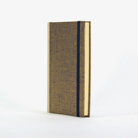 Skizzenbuch / 192 Seiten / fadengeheftet / Chiyogami / Gaze Gold auf Dunkelblau