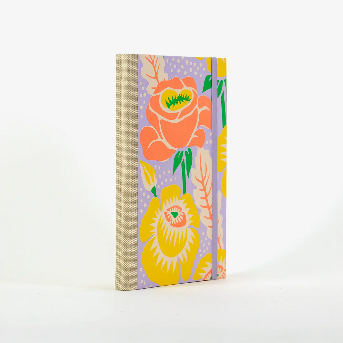 Skizzenbuch / 192 Seiten / fadengeheftet / Offset Blüte neonrosa/gelb