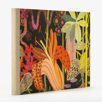 Skizzenbuch / 192 Seiten / fadengeheftet / Querformat / Offsetpapier-Jungle-1