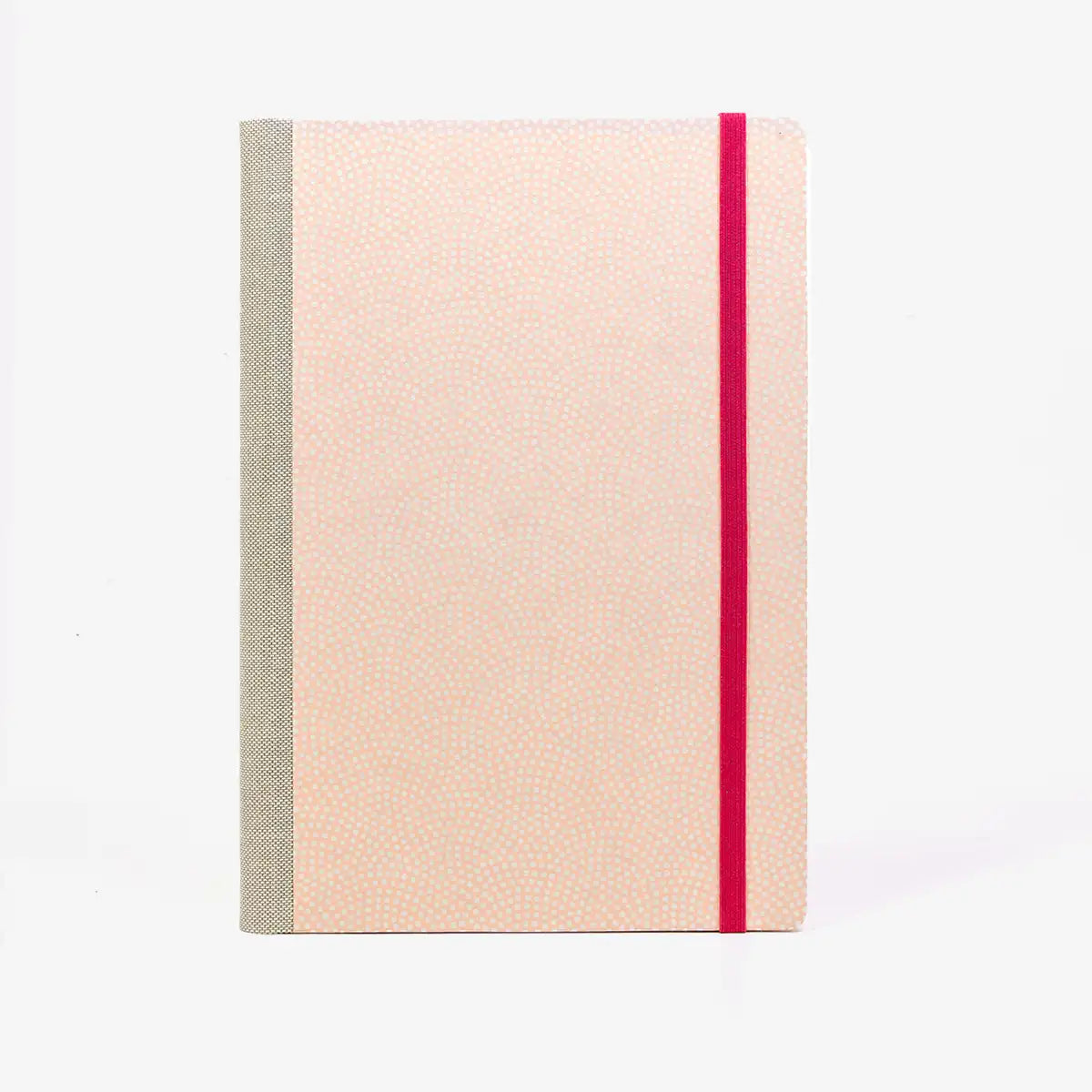 Skizzenbuch-blanko-A5-160seiten-cover-chiyogami-Motiv-Same-komon-weiss-pastellrosa