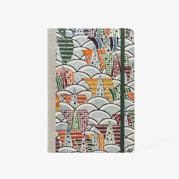 Skizzenbuch-blanko-A5-192seiten-mit-KAtazome-Shi-bezogen-cover-von-vorn