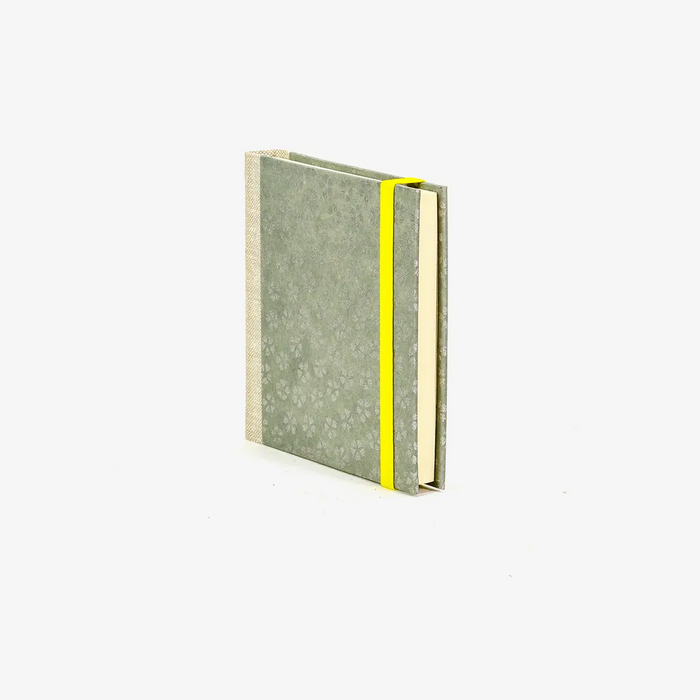 Skizzenbuch-blaupause-10x10cm-160-leere-Seiten-Cover-seitlich-Vorn-Bezogen-mit-Geometrisch-Bluete-silberaufgrau