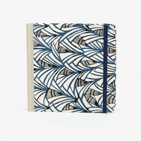 Skizzenbuch-blaupause-15x15cm-224-leere-Seiten-Bezogen-mit-Katazome-Shi-blaue-Spitzen-Produktansicht-Cover-Vorn-1