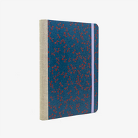 Skizzenbuch-dotted-A5-240seiten-mit-japnischesLAckpapier-motiv-Dragonfly-rot-auf-blau-bezogen-cover-seitlich-von-hinten