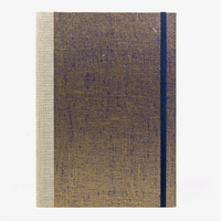 Skizzenbuch-leer-17x24cm-192seiten-cover-mit-Chiyogami-Papier-Motiv-Gaze-gold-auf-deepblau