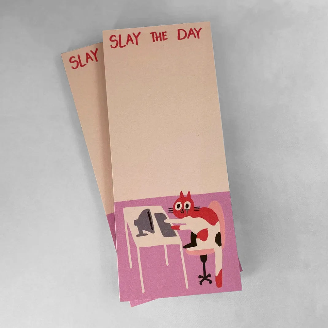 Notizblock /  Slay the Day