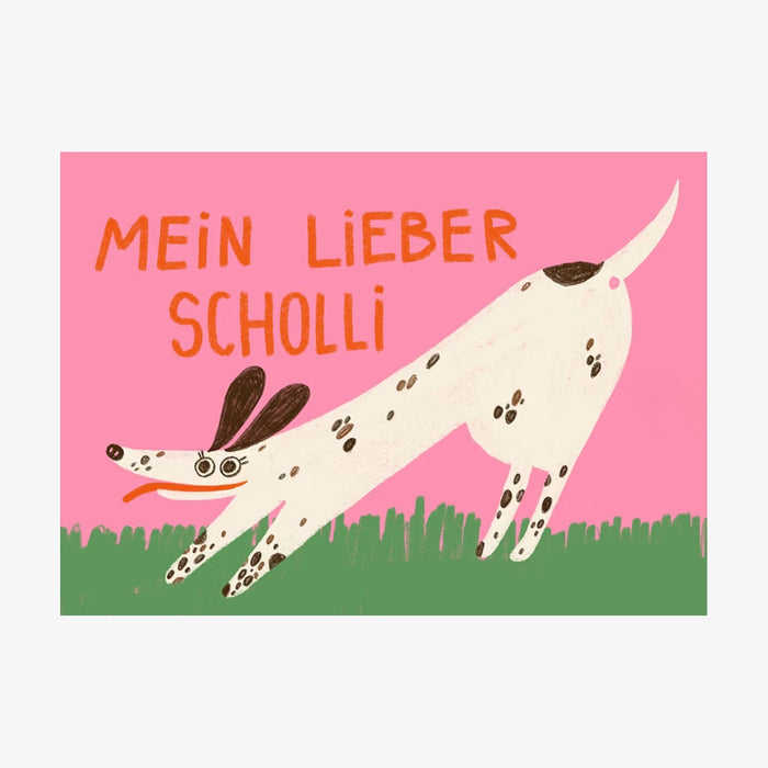 Slinga-Postkarte-83-Lieber-Scholli-Prodtansicht