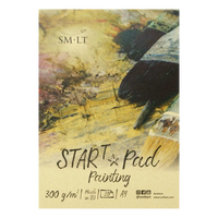 Start Pad Painting / Zeichenblock / 300grm² / A4 / 20 Blatt