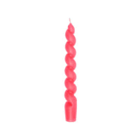 Rico Design / Spiralkerze / 1 Stueck / 2,4x18,5cm / Soft Neon Pink