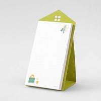 Standmemo-Pad-Midori-2-verschiedene-Designs-40blatt-Produktansicht-Aufgestellt