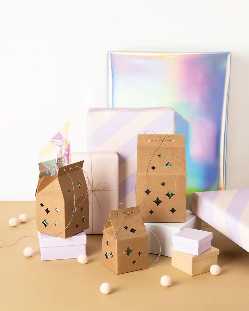Star gift boxes KRAFT