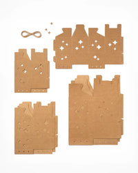 Star-gift-boxes-KRAFT-6-boxen-3-mal-2-pro-Groesse-Gestanze-Teile