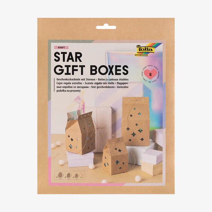 Star-gift-boxes-KRAFT-6-boxen-3-mal-2-pro-Groesse-Verpackung-cover-vorn