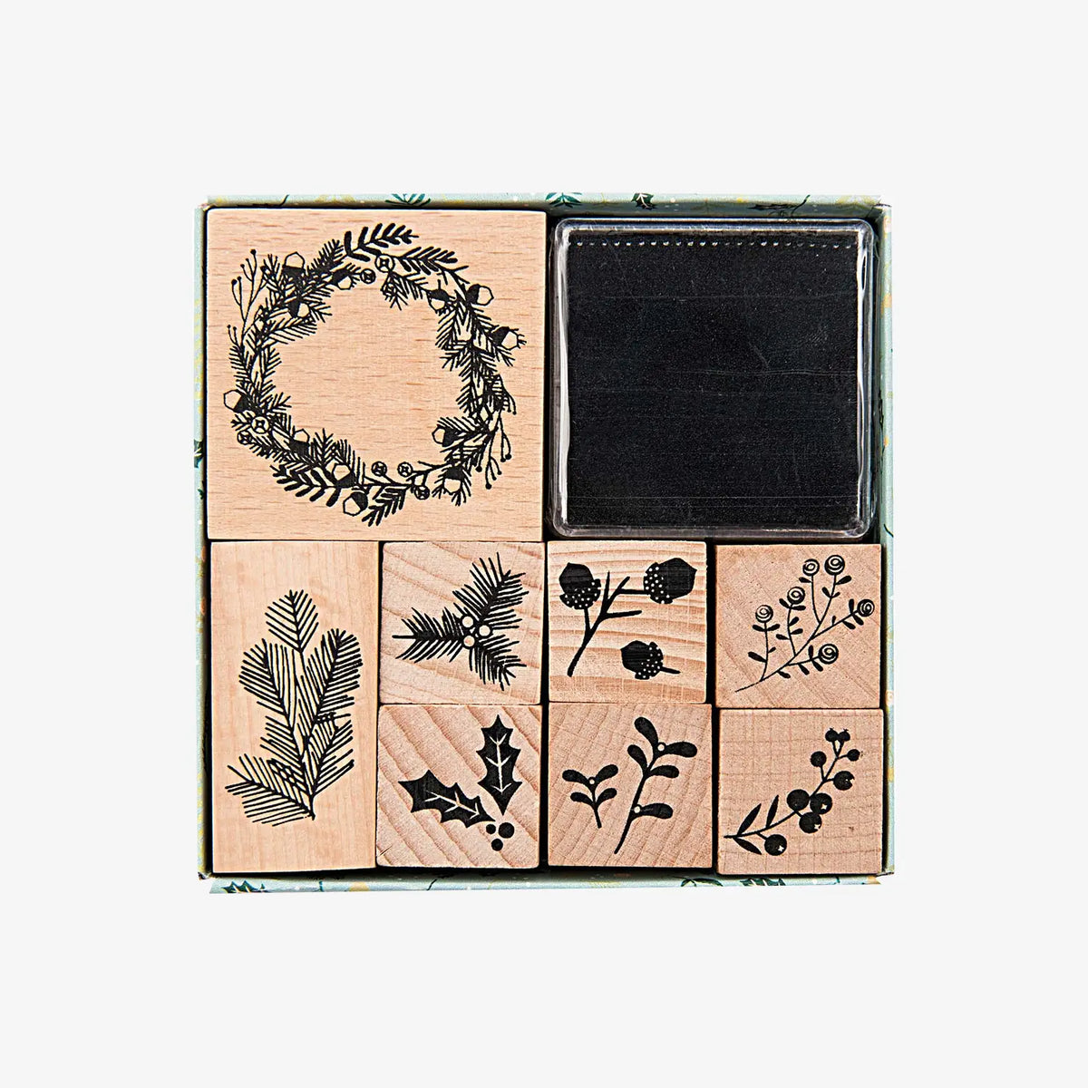 Stempelset-Classical-Christmas-8teilig-incl-Stempelkissen-in-Verpackung