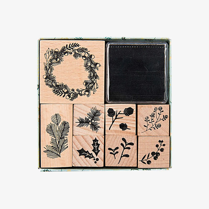 Stempelset-Classical-Christmas-8teilig-incl-Stempelkissen-in-Verpackung