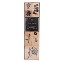 Paper Poetry / Stempelset / Blumen 6 Stempel