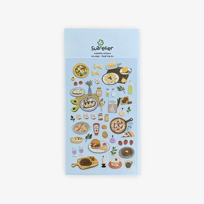 Sticker-daily-Deco-Sticker-Food-Trip1-10x19cm-No1090-Produktansicht