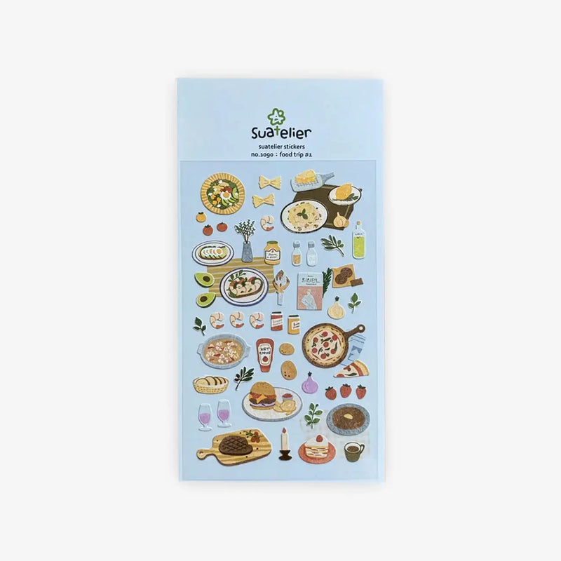 Sticker-daily-Deco-Sticker-Food-Trip1-10x19cm-No1090-Produktansicht