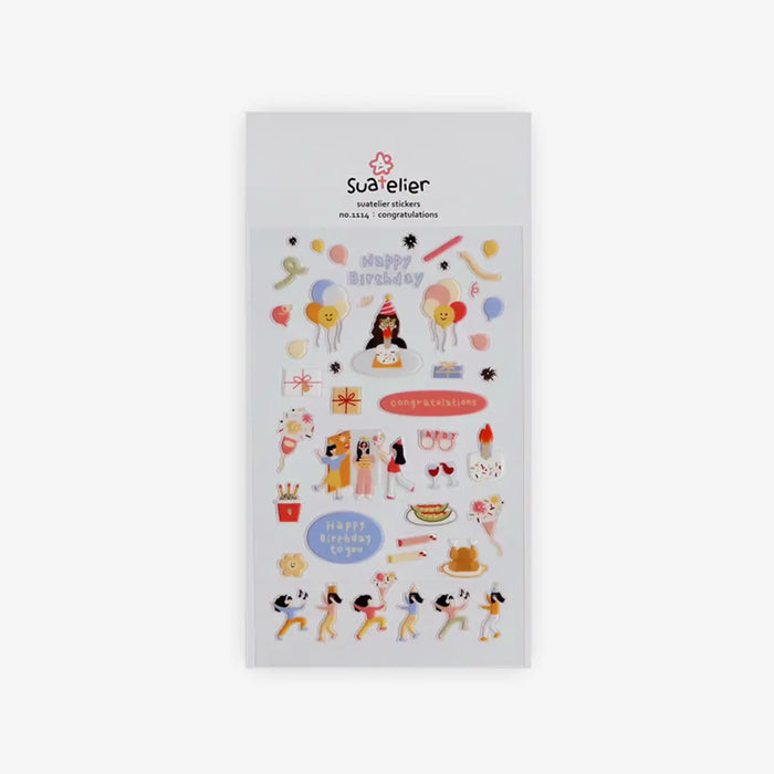 Sticker-daily-Deco-Sticker-congratulations-9_8x19cm-1114-PVC-Aufkleber-Produktansicht